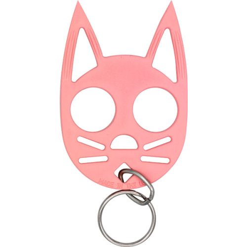 Pink Cat Strike Self Defense Keychain. Stay safe with this adorable and stylish self defense keychain.